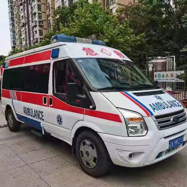 安乡长途救护车护送病人返乡